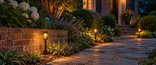 Éclairage de jardin solaire ou basse tension : que choisir ?