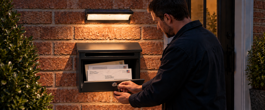 Éclairage solaire de boîte aux lettres : quelle fixation choisir ?