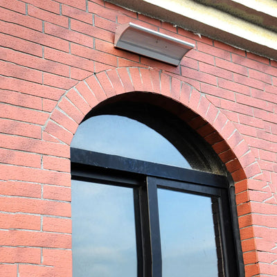 Outdoor Solar Led Light Wall Lamp With Motion Sensor Detector | 450 ~ 1100 Lumens | For Garage Entrance, Garden, Doorway, Patio, Street