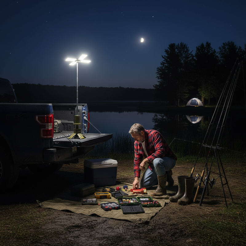 夜间钓鱼场景 | NoxLumin