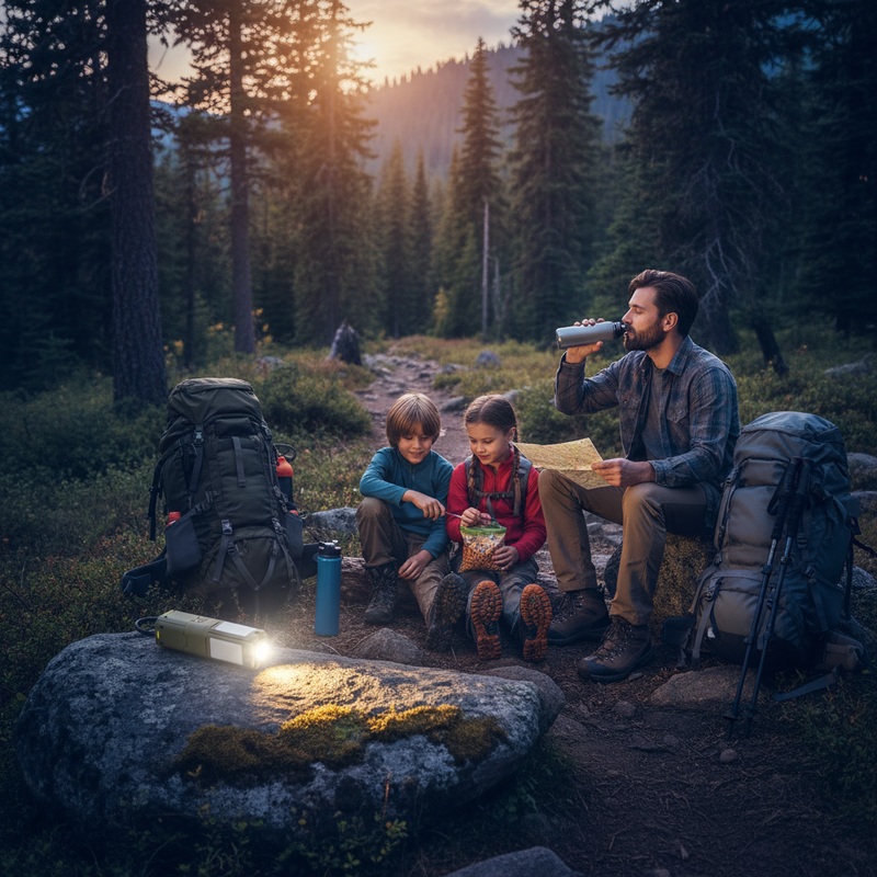 徒步休息场景 | NoxLumin