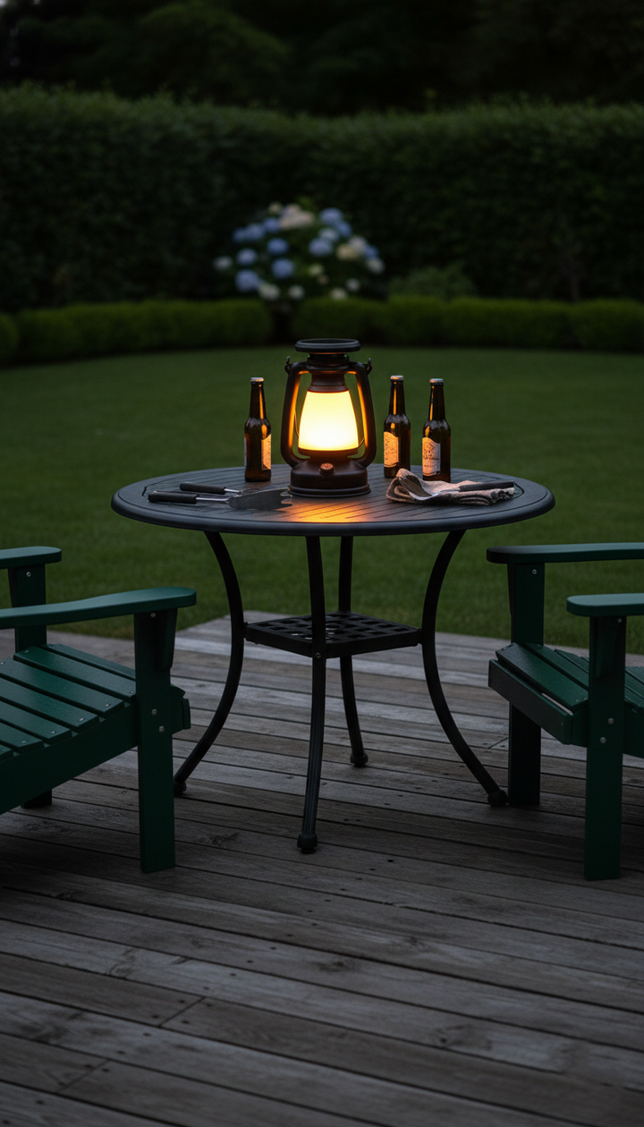solar & usb rechargeable vintage led camping lantern | dimmable portable tent light | adjustable color temperature (3000-5000k) - NoxLumin - 2