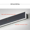 Aplique LED de pared para exterior regulable: aplique de tira larga resistente al agua IP65 con control remoto