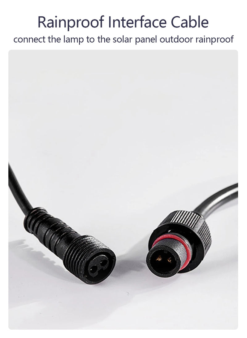 projecteurs led d'extérieur avec panneau solaire séparé et télécommande | étanchéité ip67 | 450 à 1700 lumens - NoxLumin - 8