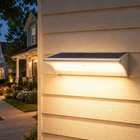 Outdoor Solar Led Light Wall Lamp | With Motion Sensor Detector | 450 ~ 1100 Lumens | For Garage Entrance, Garden, Doorway, Patio, Street