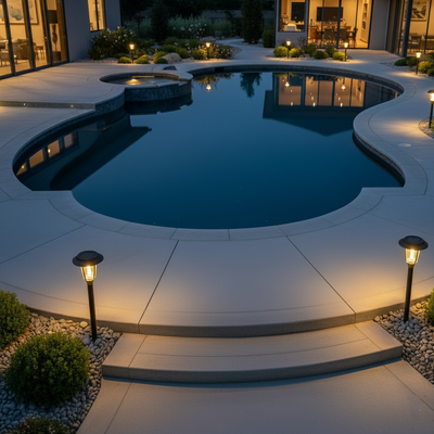 Solar Garden Lights Outdoor, 800mAh 30LM Super Bright LED Landscape Lighting with Auto On/Off for Walkway, Patio, Lawn