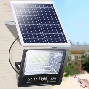 Outdoor LED Spotlights With Solar Panel