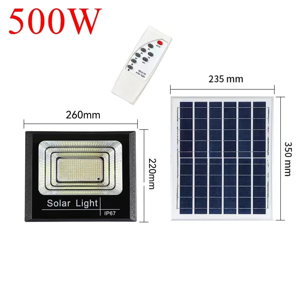 Solar LED Flood Wall Lamp | 228LED And  300LED | IP67 Waterproof  | Garden Street Lamp | NoxLumin