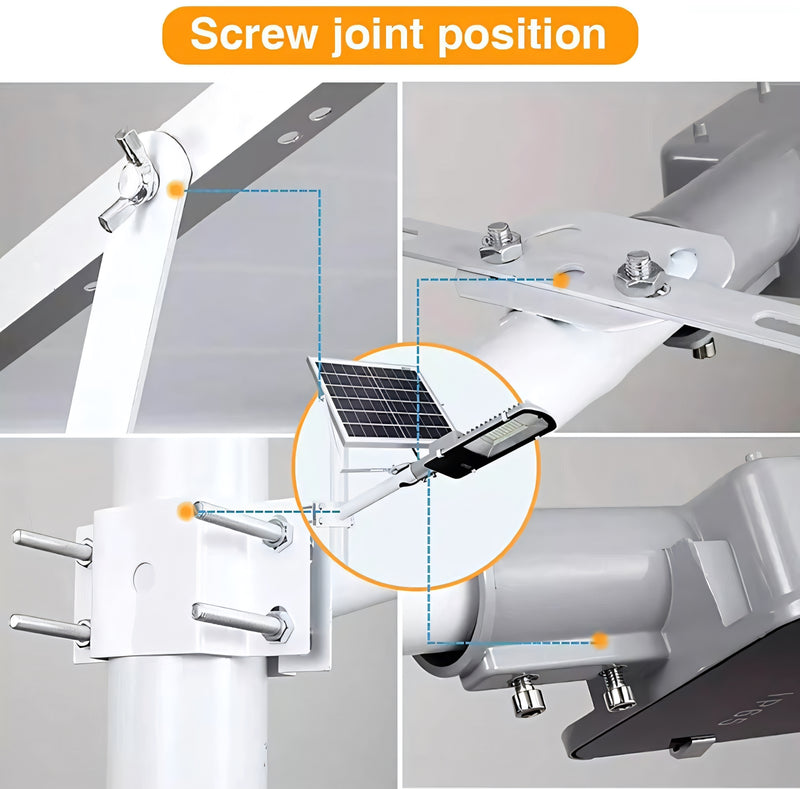 projecteur puissant télécommandé | 4000 à 6000 lumens | allumage automatique du crépuscule à l'aube | idéal pour garage, jardin, cour, toiture - NoxLumin - 3
