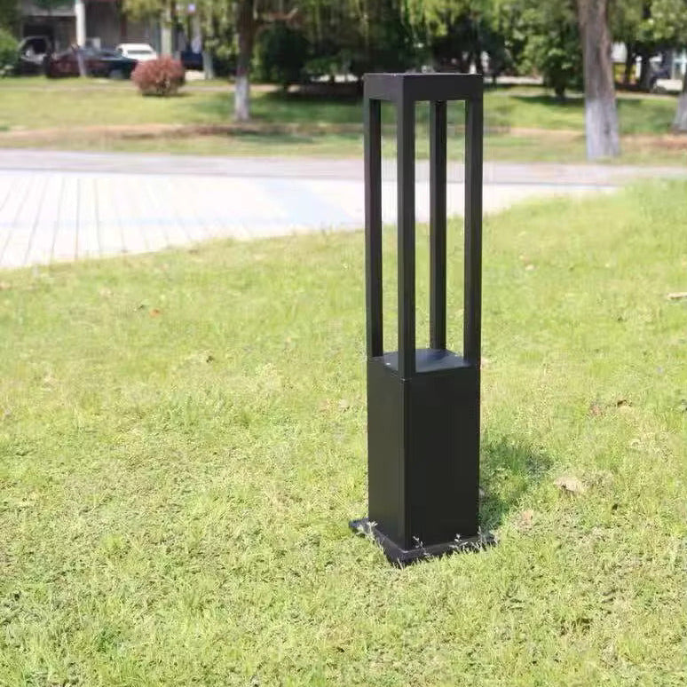 Borne lumineuse LED extérieure 85-265 V | Lampe de chemin moderne et étanche | Idéale pour allées, cours, villas, jardins et portails | NoxLumin