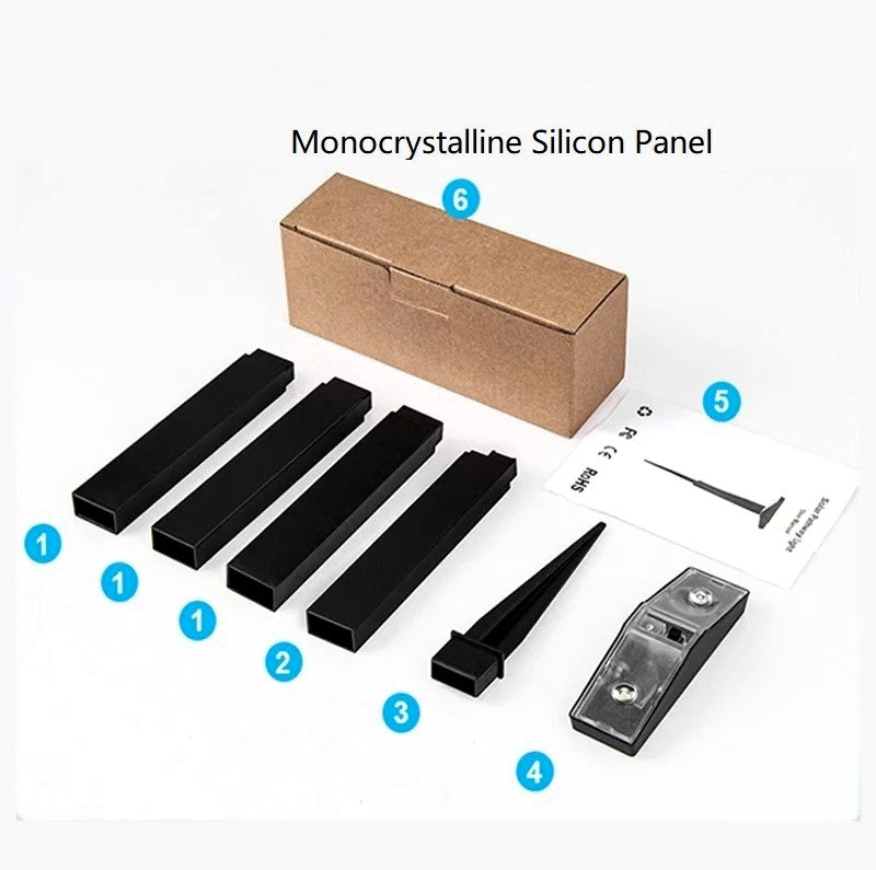 Lampes solaires de chemin 50 lumens | Étanchéité IP65 | Éclairage d& | NoxLumin