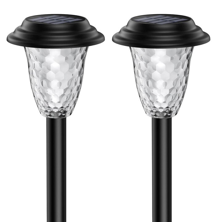 Solar Garden Lights Outdoor Decoration, 7-Color Changing Waterproof Lights with 10-12H Auto On/Off for Yard, Walkway, and Patio | NoxLumin