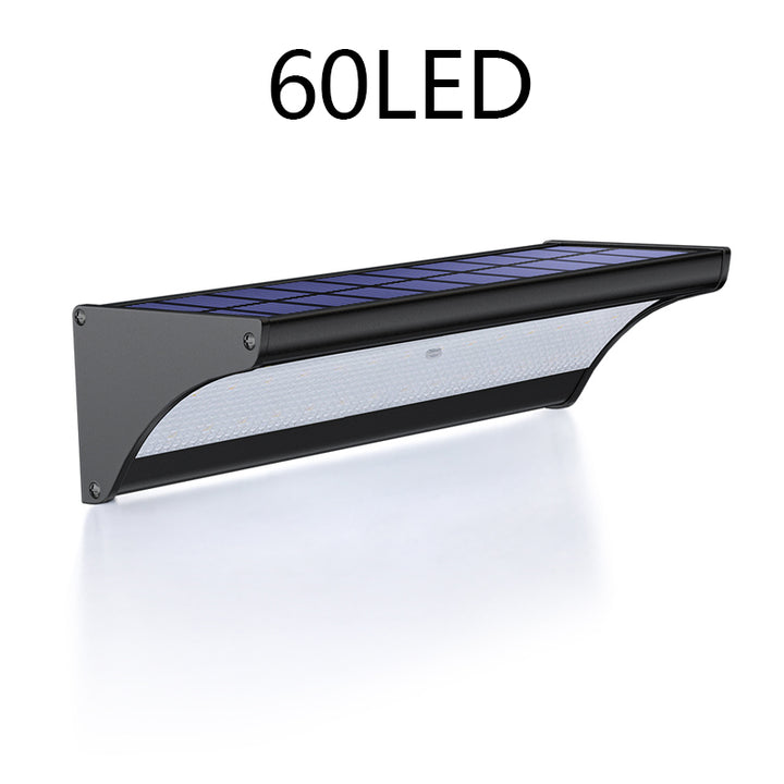 Outdoor Solar Led Light Wall Lamp With Motion Sensor Detector | 450 ~ 1100 Lumens | For Garage Entrance, Garden, Doorway, Patio, Street | NoxLumin