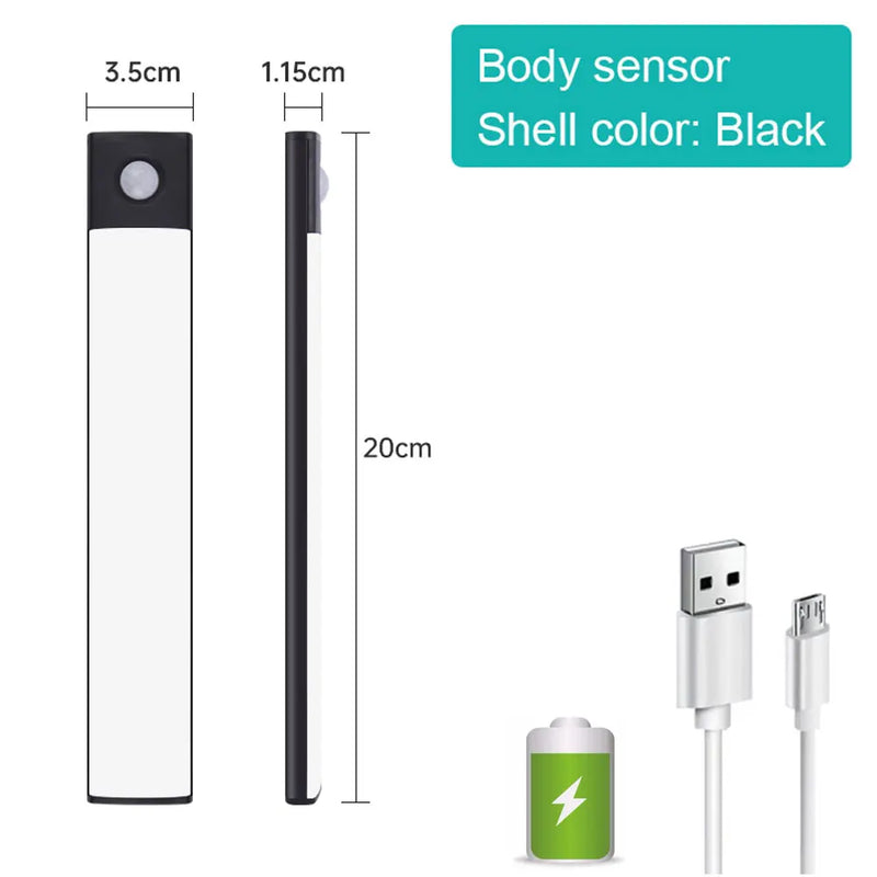 Motion Sensor Plug Usb 3-in-1 Motion Sensor Light | Human Induction | Wireless USB Charging ...