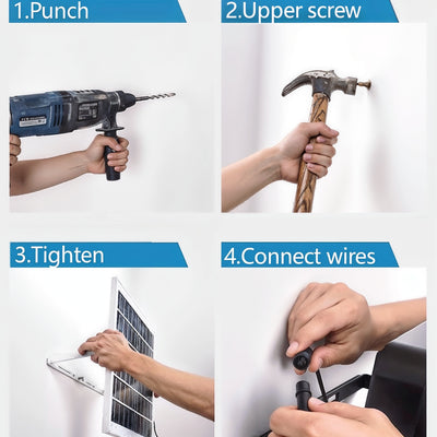 four steps to install