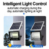 IP67 solar street light demonstrating broad nighttime illumination coverage across an outdoor yard or roadway area