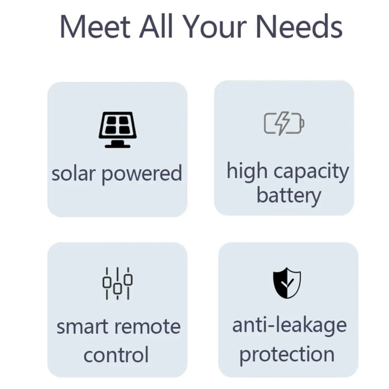 Foco solar impermeable IP67 para iluminación paisajística exterior bajo lluvia y condiciones climáticas cambiantes