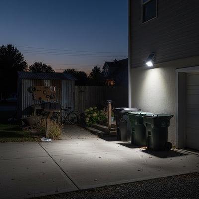 Projecteurs LED d'extérieur avec panneau solaire et télécommande | Étanchéité IP67 | 44 LED à 170 LED