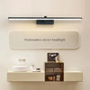 Luz LED moderna y delgada para espejo, montada en pared, para tocador de baño y maquillaje