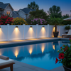 Scene 9 – Luxury Poolside Fence Twilight