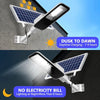 Foco solar de alta luminosidad con amplia cobertura para garajes, jardines, patios y tejados