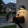 Solar light near mailbox