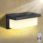 Luz solar exterior con sensor de movimiento para iluminar números de casa, muros de jardín, patios y zonas junto a la calle
