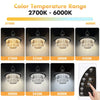 Split solar pendant light diagram showing the outdoor panel charging in daylight for battery-powered lighting after dark