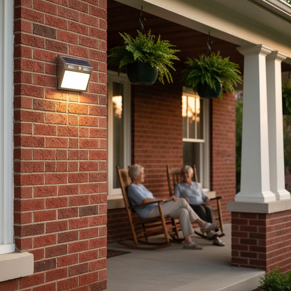 Solar Wall Light – Craftsman Porch